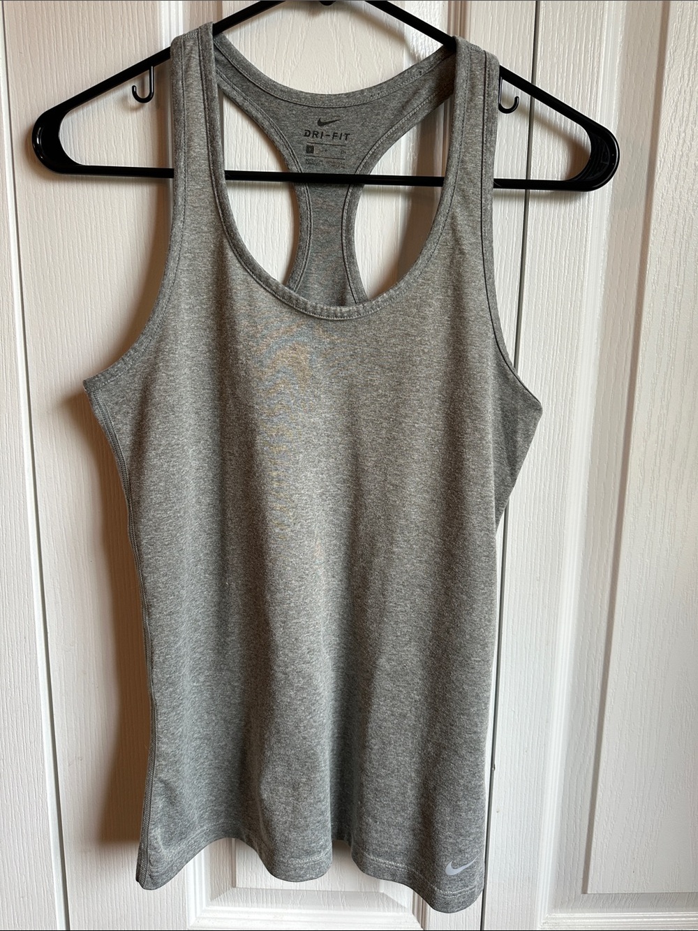 Nike Gray Dri-FIT Racerback Tank
